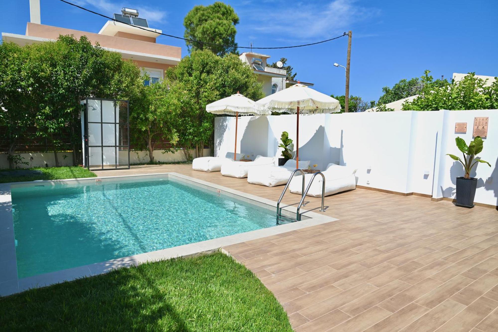 Mediterranean Luxury Villa Ialisos Exterior foto