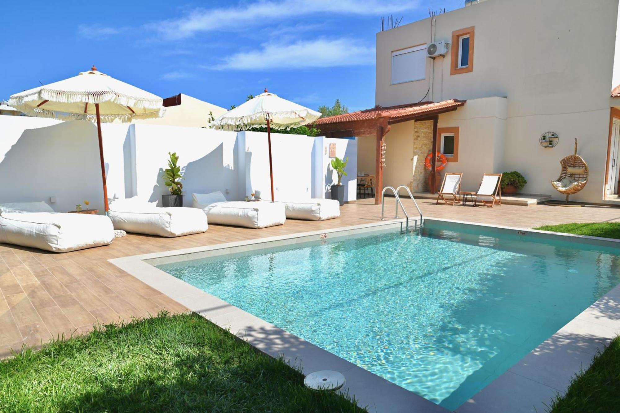 Mediterranean Luxury Villa Ialisos Exterior foto