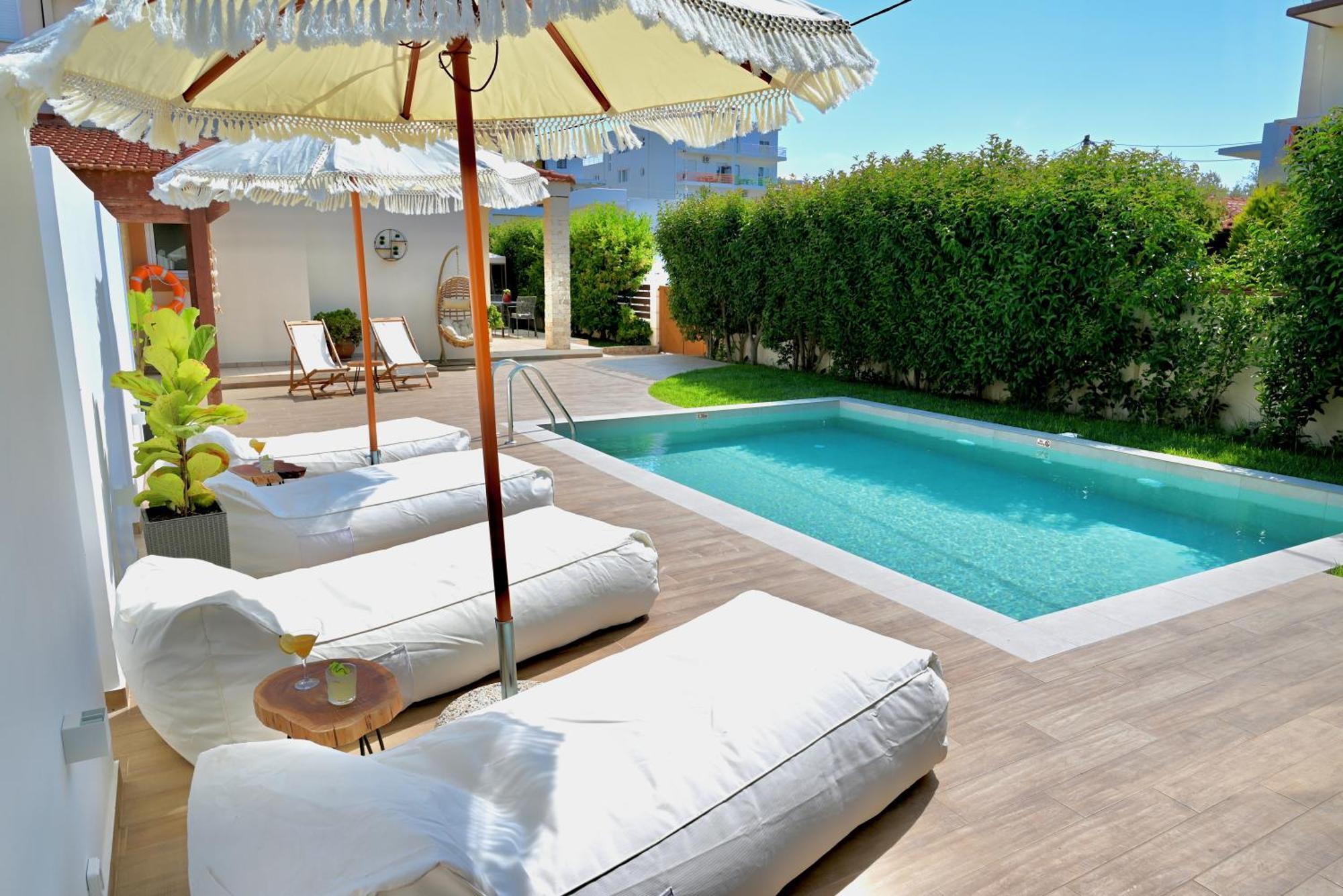 Mediterranean Luxury Villa Ialisos Exterior foto